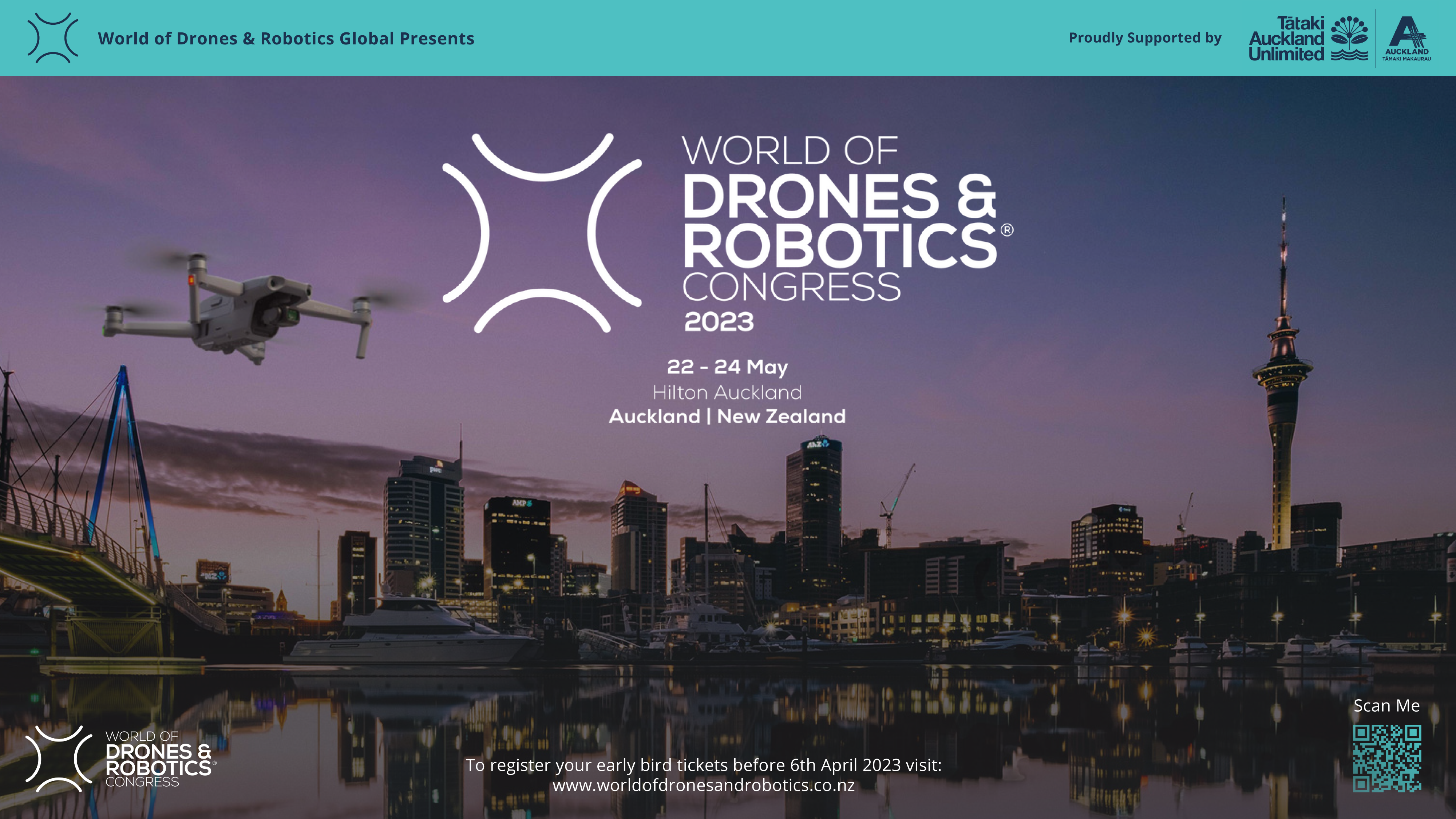 World of Drones and Robotics Congress 2023, New Zealand Edition