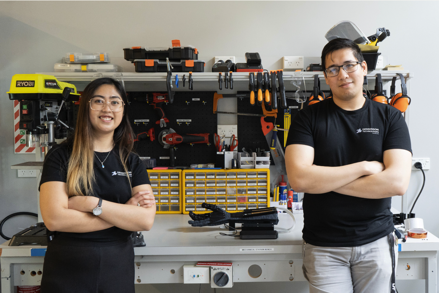 Dennisson Labs Co Founders Anvil and Kimberly Banez